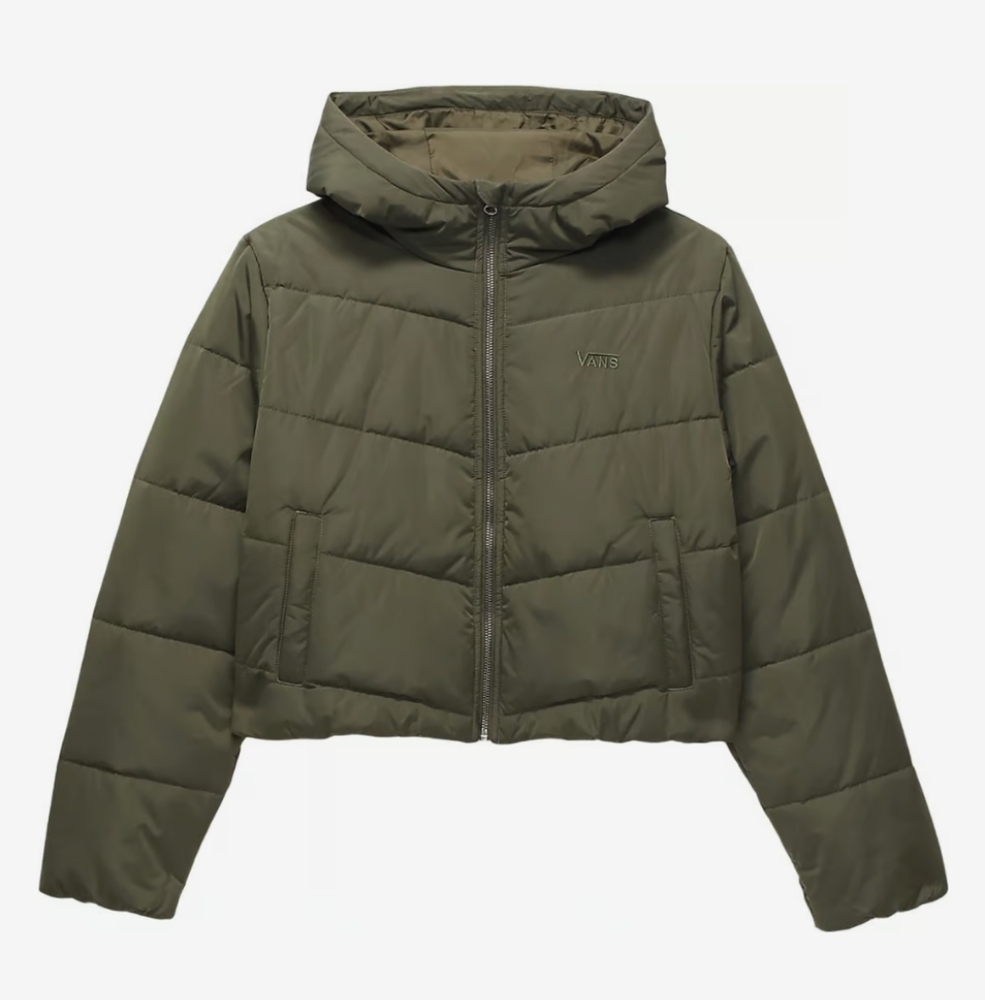 VansMTE Foundry Crop Puff Hooded Jacket